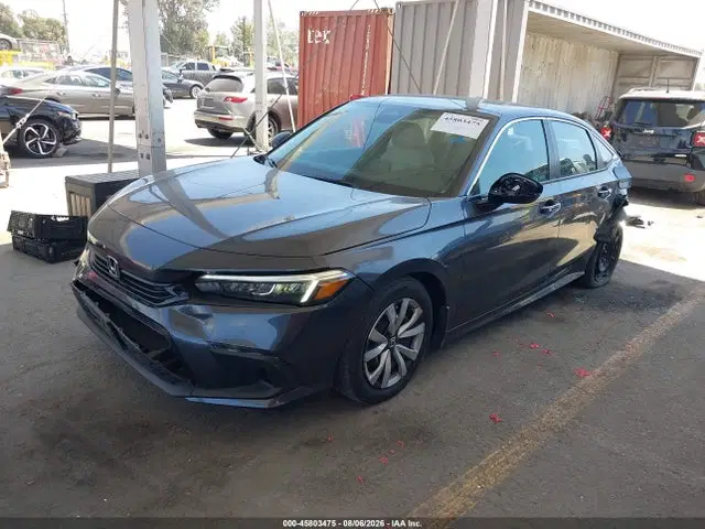 2024 Honda Civic Lx VIN 2HGFE2F21RH530830 фото 2