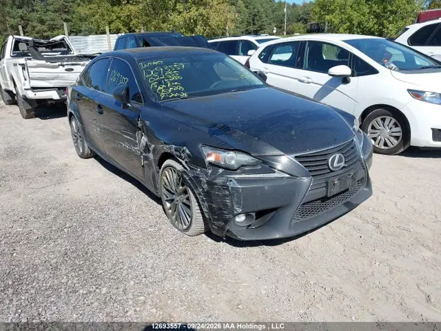 JTHCF1D20F5022555 — 2015 Lexus IS 250, Правый бок (Right Side), фото до ремонта