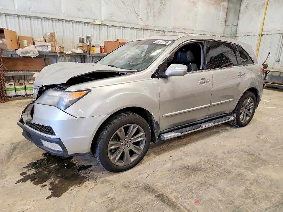 2HNYD2H5XAH517316 — 2010 Acura MDX, Передняя часть (Front End), фото до ремонта