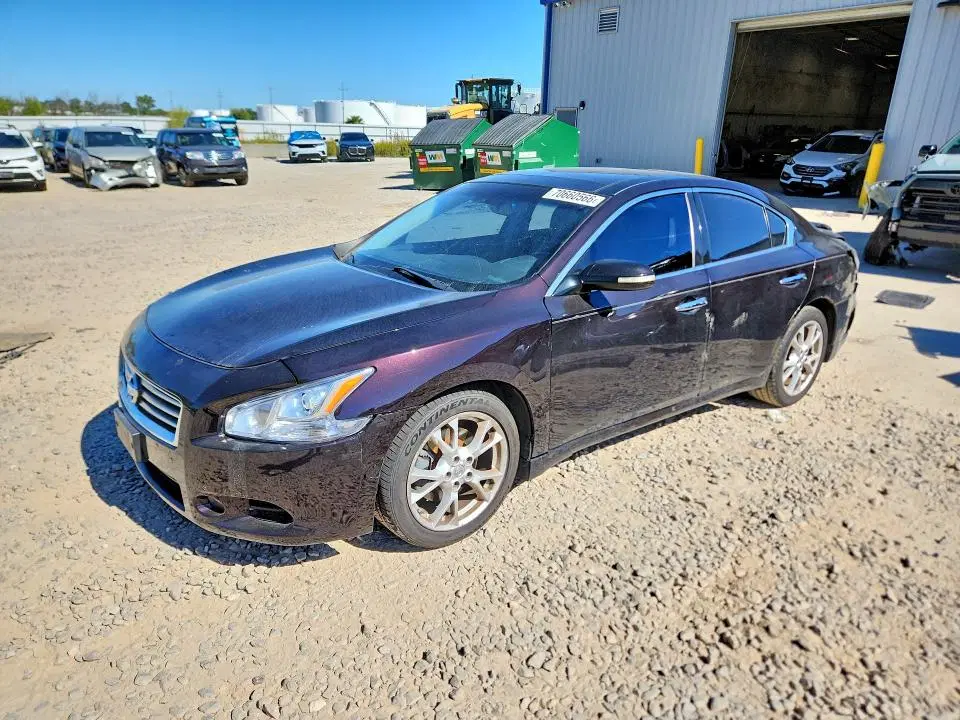 1N4AA5AP3CC840163 — 2012 Nissan Maxima, Задняя часть (Rear End), фото до ремонта
