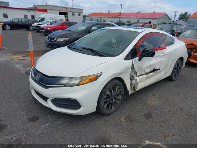 2015 Honda CIVIC EX VIN 2HGFG3A56FH001404 фото 2