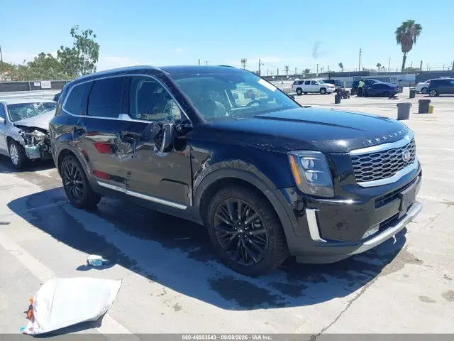 5XYP5DHC8MG113832 — 2021 Kia Telluride Sx, Передняя часть (Front End), фото до ремонта