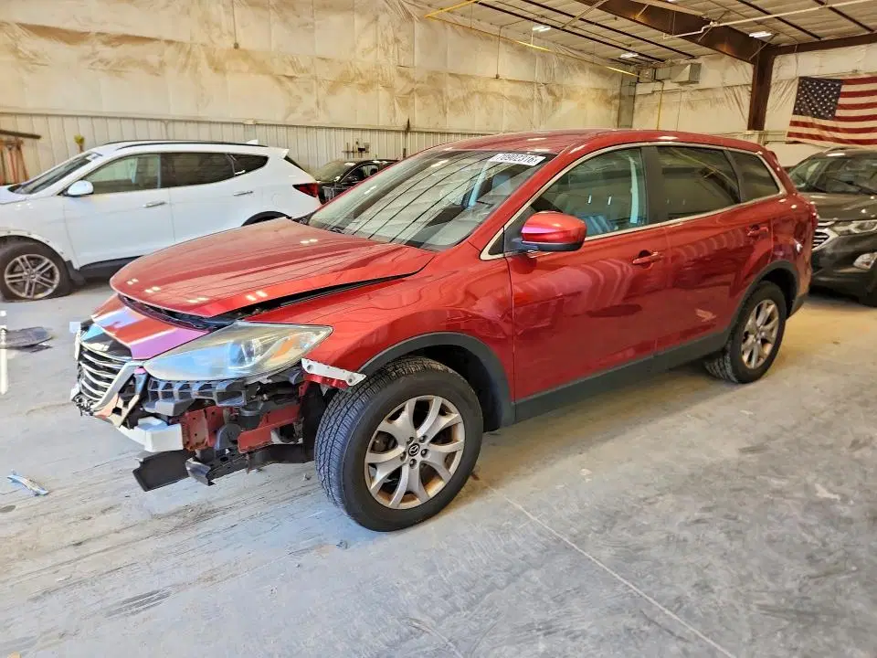 JM3TB3CAXF0465351 — 2015 Mazda CX-9, FRONT END, фото до ремонта