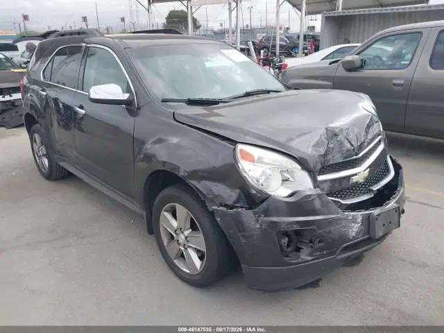 2GNALBEK2F6255922 — 2015 Chevrolet Equinox 1LT, Передняя часть слева (Left Front), фото до ремонта