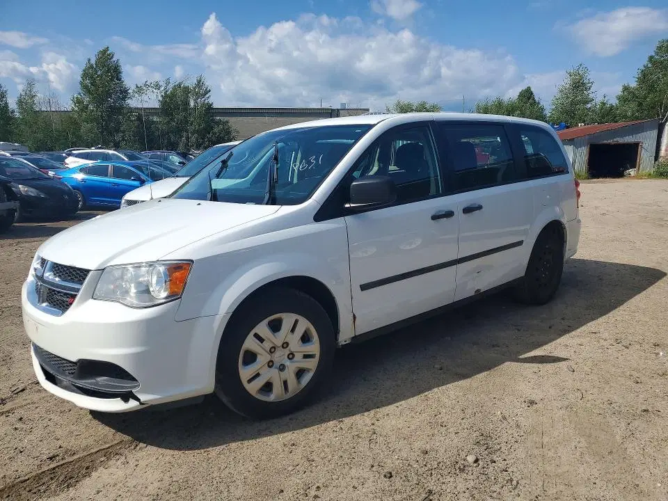 2C4RDGBG8HR595678 — 2017 Dodge Grand Caravan, FRONT END, фото до ремонта