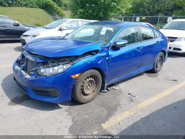 2017 Honda Civic Lx VIN 2HGFC2E56HH033188 фото 2