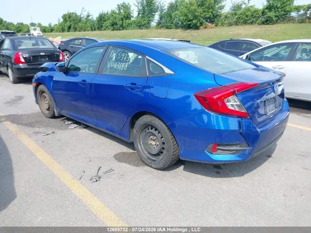 2017 Honda Civic Lx VIN 2HGFC2E56HH033188 фото 3