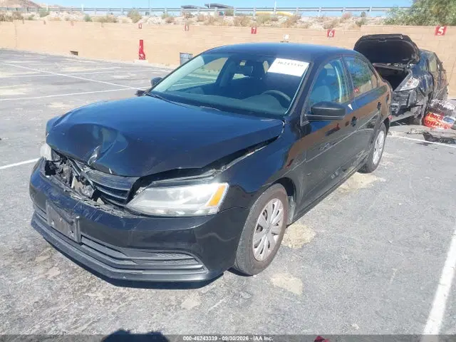 2015 Volkswagen Jetta 2.0l S VIN 3VW2K7AJ4FM254655 фото 2
