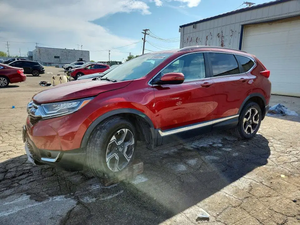 5J6RW2H94JL006060 — 2018 Honda CR-V, Град, фото до ремонта