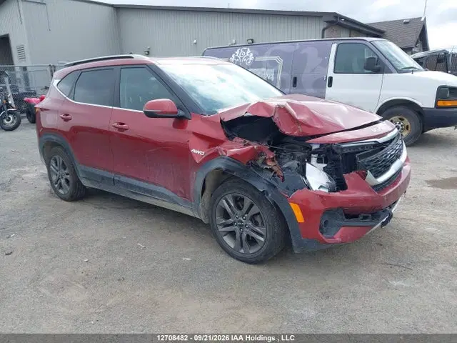 KNDEUCAA6N7330503 — 2022 Kia Seltos EX, Угон (Theft), фото до ремонта