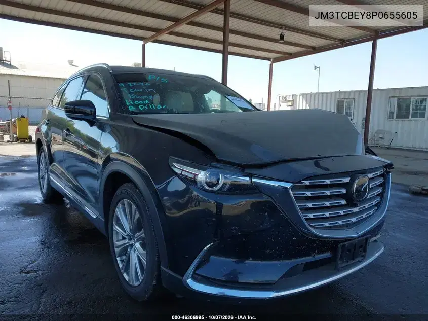 JM3TCBEY8P0655605 — 2023 Mazda CX-9, Передний левый, фото до ремонта