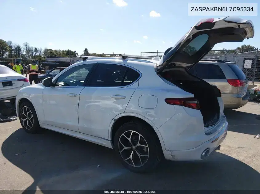 2020 Alfa Romeo Stelvio Ti Awd VIN ZASPAKBN6L7C95334 фото 4