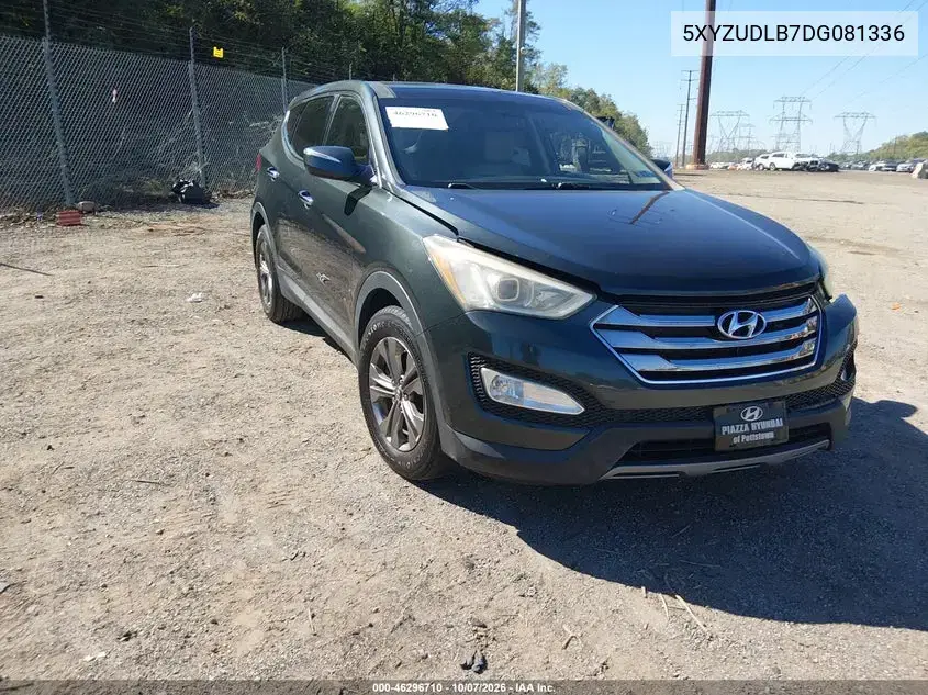 5XYZUDLB7DG081336 — 2013 Hyundai Santa FE, Передний левый, фото до ремонта