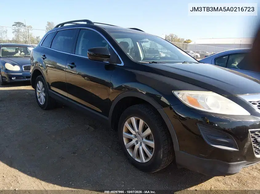 JM3TB3MA5A0216723 — 2010 Mazda CX-9, Спереди справа, фото до ремонта