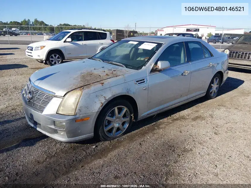 2011 Cadillac Sts Luxury VIN 1G6DW6ED4B0146521 фото 2
