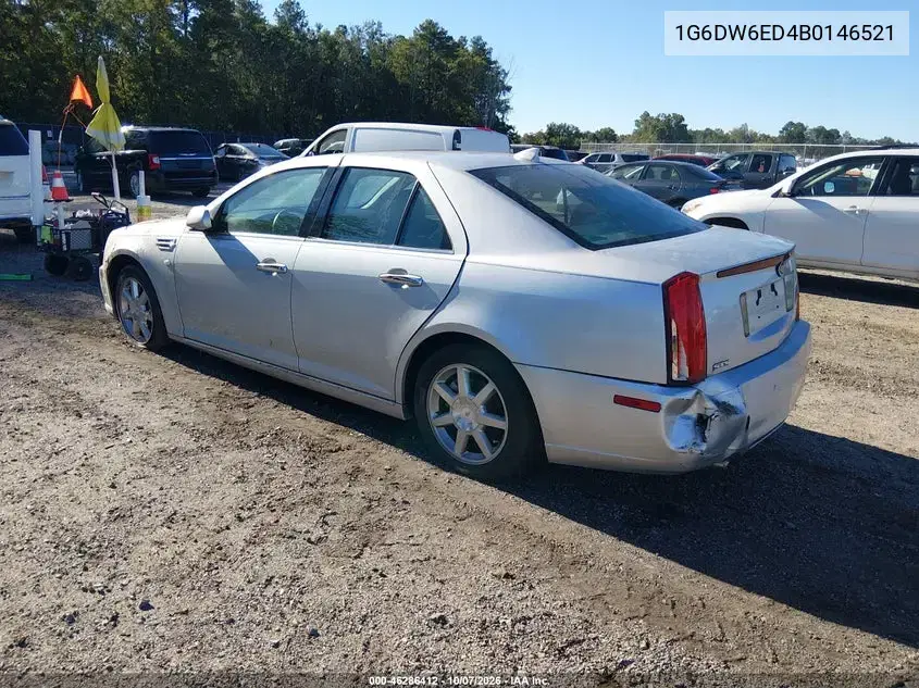 2011 Cadillac Sts Luxury VIN 1G6DW6ED4B0146521 фото 3