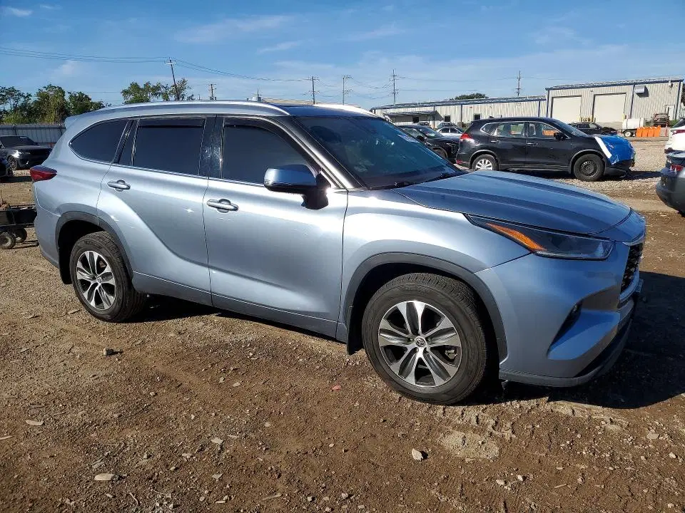 2021 TOYOTA HIGHLANDER VIN 5TDHZRBH9MS140969 фото 4