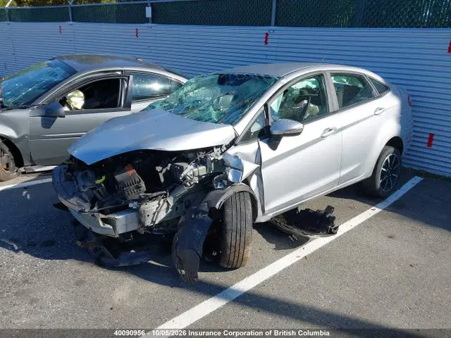 2019 Ford FIESTA SE VIN 3FADP4BJXKM125118 фото 2