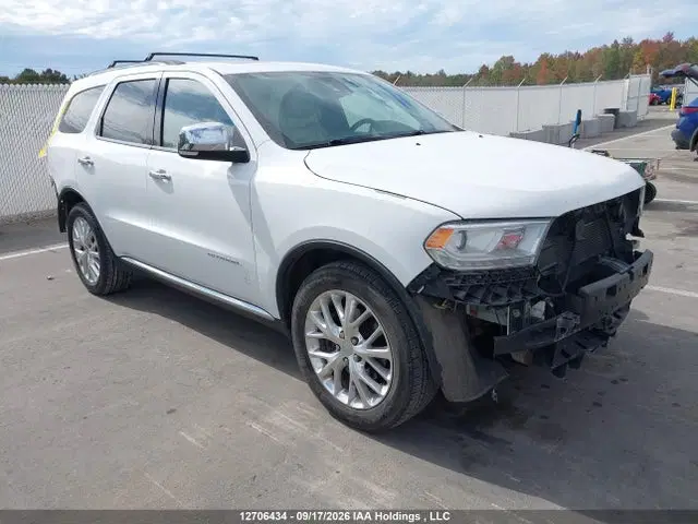 1C4RDJEG4FC921085 — 2015 Dodge Durango Citadel, Передняя часть, фото до ремонта