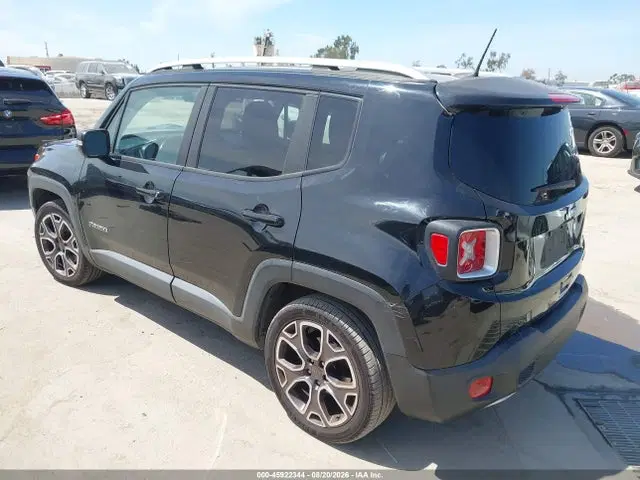 2018 Jeep Renegade Limited Fwd VIN ZACCJADB9JPH87912 фото 3
