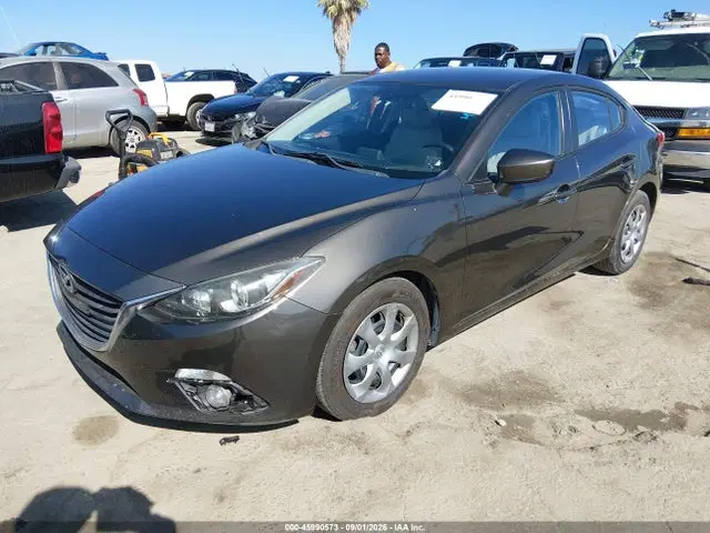 2014 Mazda Mazda3 I Sport VIN JM1BM1U74E1117723 фото 2