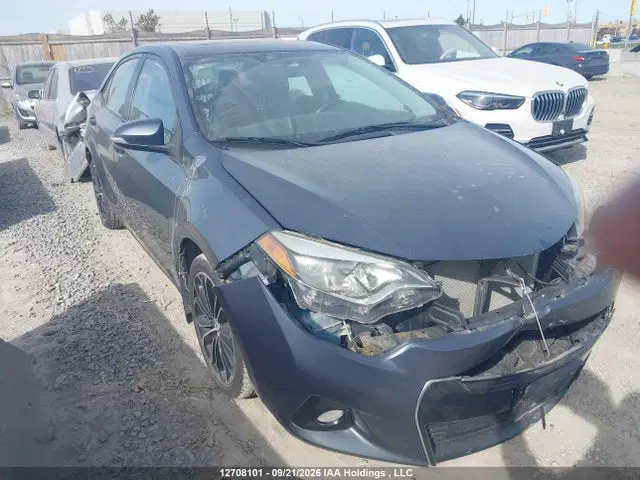2T1BURHE4EC162941 — 2014 Toyota Corolla S, Передняя часть (Front), фото до ремонта