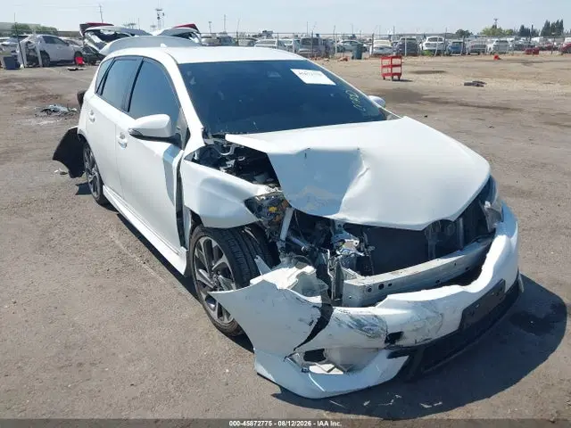 JTNKARJE0JJ572312 — 2018 Toyota Corolla IM, Задняя часть (Rear), фото до ремонта
