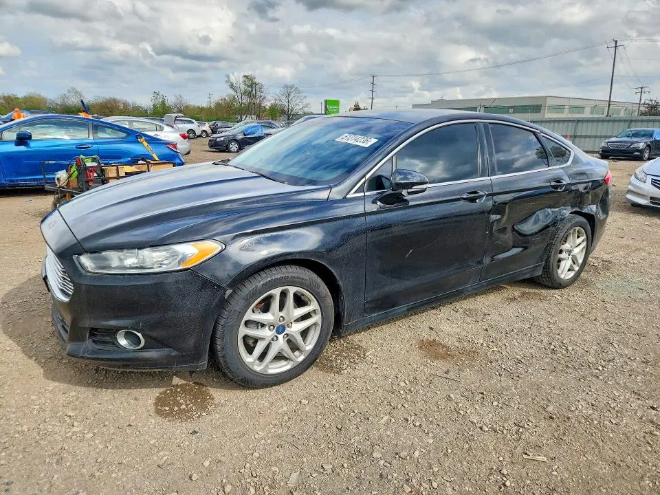 3FA6P0HRXDR195819 — 2013 Ford Fusion, Боковая часть, фото до ремонта