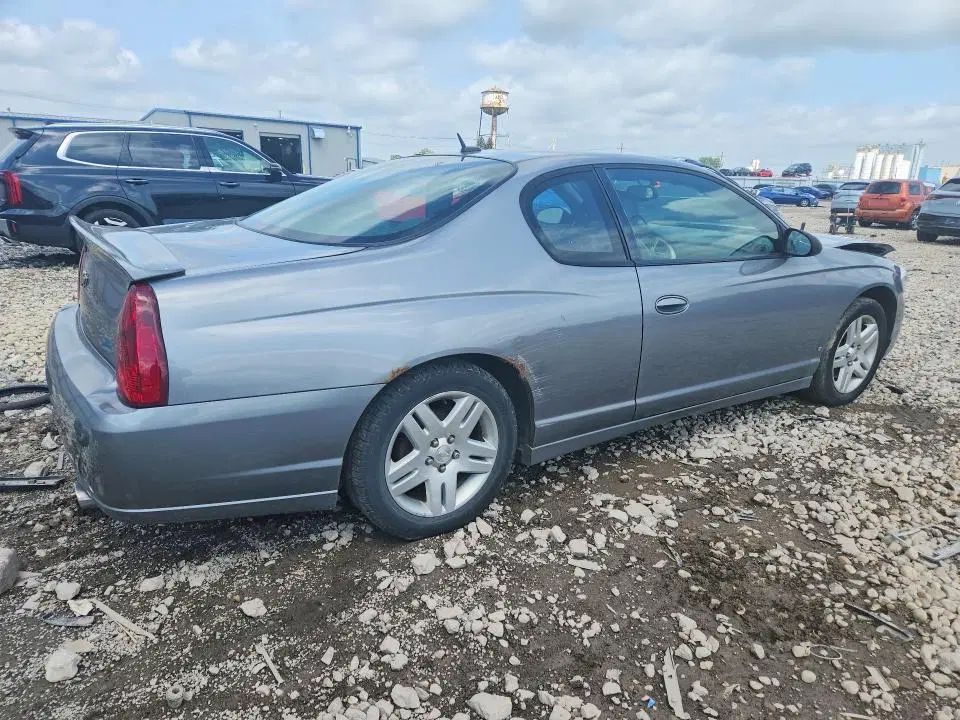 2006 CHEVROLET MONTE CARLO VIN 2G1WN151169396076 фото 3