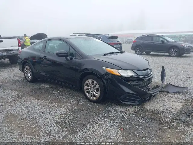 2HGFG3B51EH513357 — 2014 Honda Civic LX, Left Front, фото до ремонта