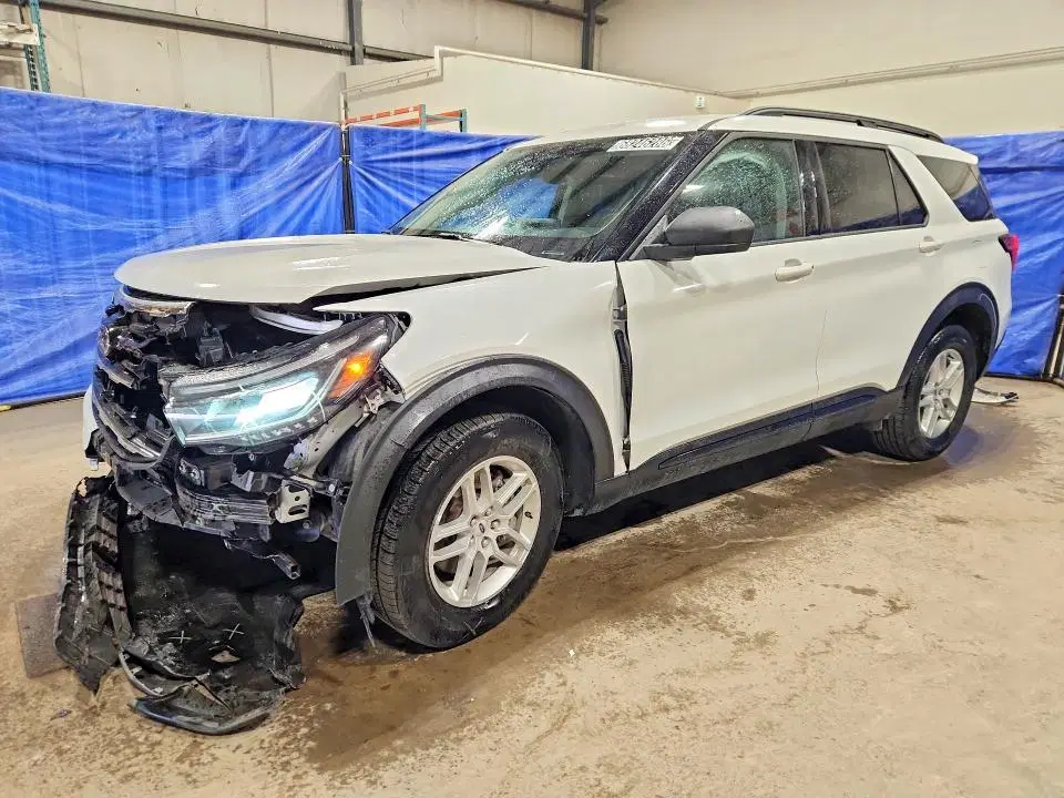 1FMUK8DH8TGA35595 — 2026 Ford Explorer, Передняя часть (Front End), фото до ремонта