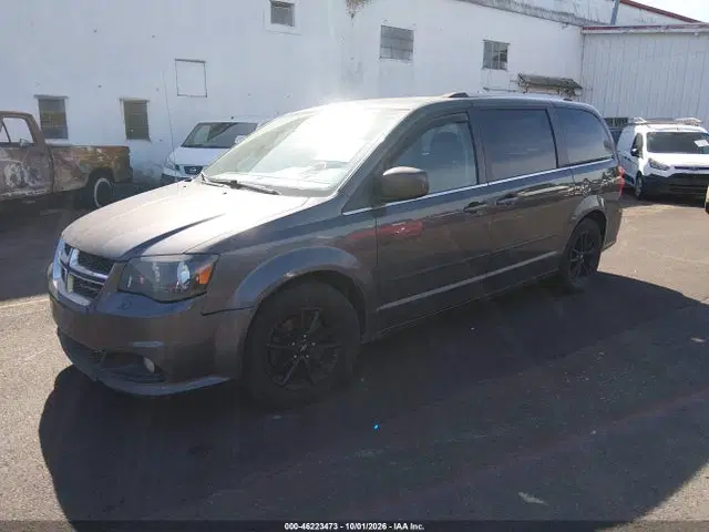 2017 Dodge Grand Caravan Sxt VIN 2C4RDGCG7HR685659 фото 2