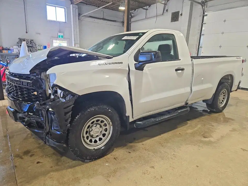3GCNYAEH9LG312675 — 2020 Chevrolet Silverado, Передняя часть (Front End), фото до ремонта