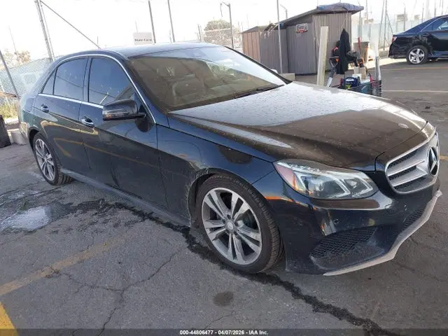 WDDHF5KB3GB239026 — 2016 Mercedes-Benz E 350, Передняя часть слева (Left Front), фото до ремонта