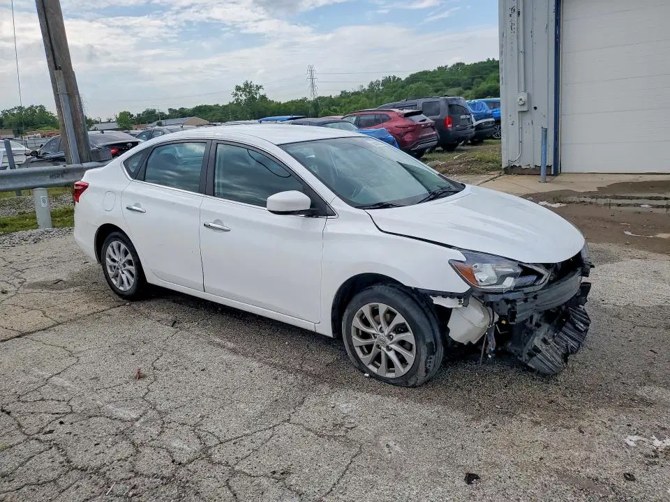 2019 NISSAN SENTRA VIN 3N1AB7AP7KY341314 фото 4