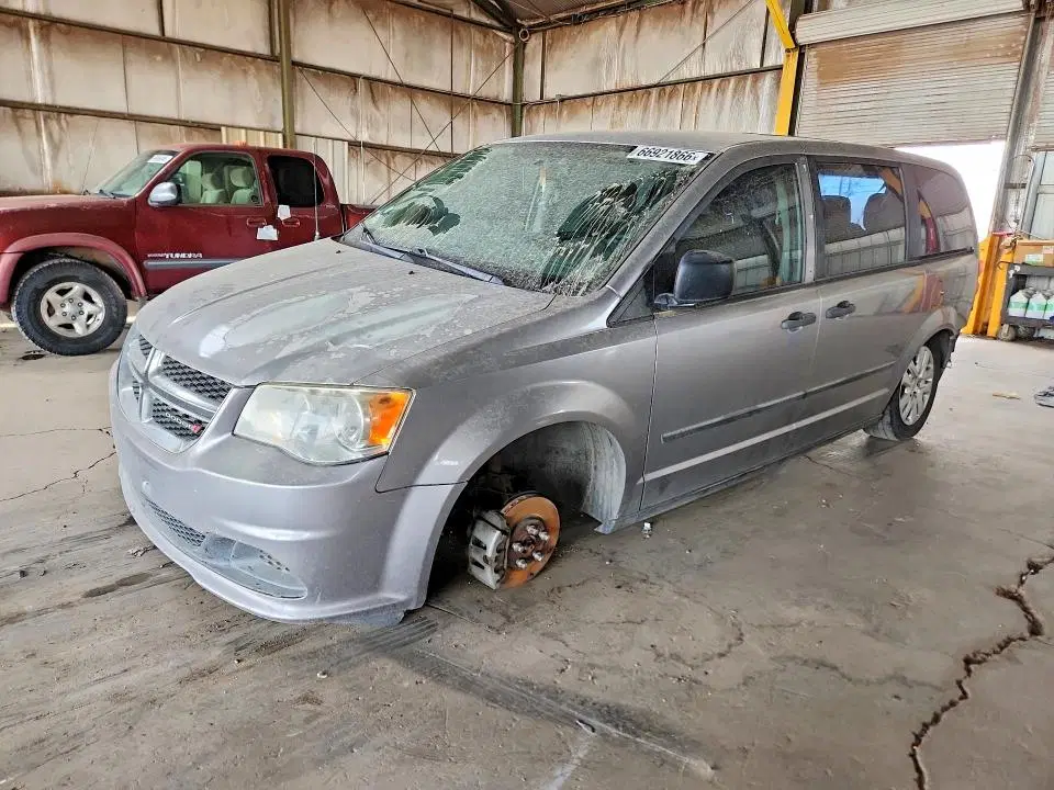 2C4RDGBG0FR600207 — 2015 Dodge Grand Caravan, Front End, фото до ремонта