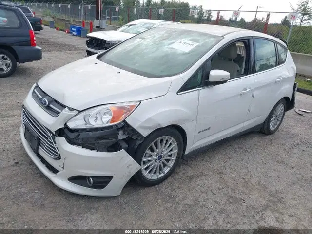 2015 Ford C-max Hybrid Sel VIN 1FADP5BU7FL120353 фото 2