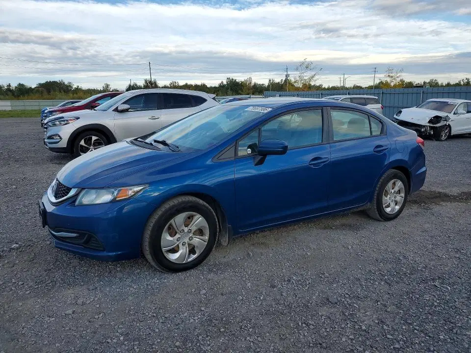 2HGFB2F42EH032351 — 2014 Honda Civic, Мелкие вмятины и царапины (Minor Dent/Scratches), фото до ремонта