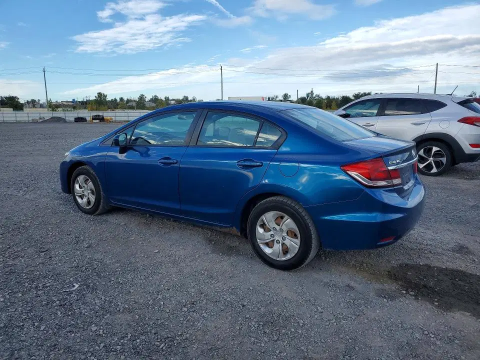 2014 HONDA CIVIC VIN 2HGFB2F42EH032351 фото 2