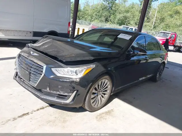 2017 Genesis G90 3.3t Premium VIN KMHG34JA5HU021866 фото 2
