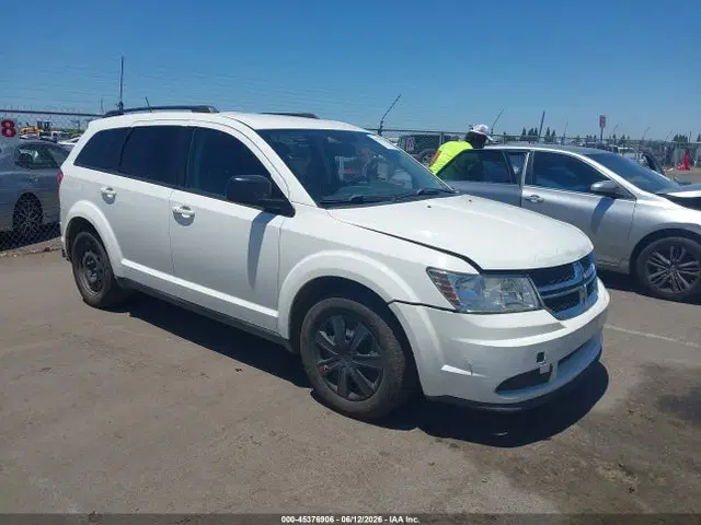 3C4PDCAB4GT143888 — 2016 Dodge Journey SE, Повреждение двигателя (Engine Damage), фото до ремонта