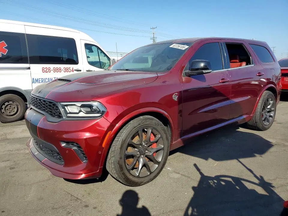 1C4SDJH94MC757039 — 2021 Dodge Durango, Vandalism, фото до ремонта