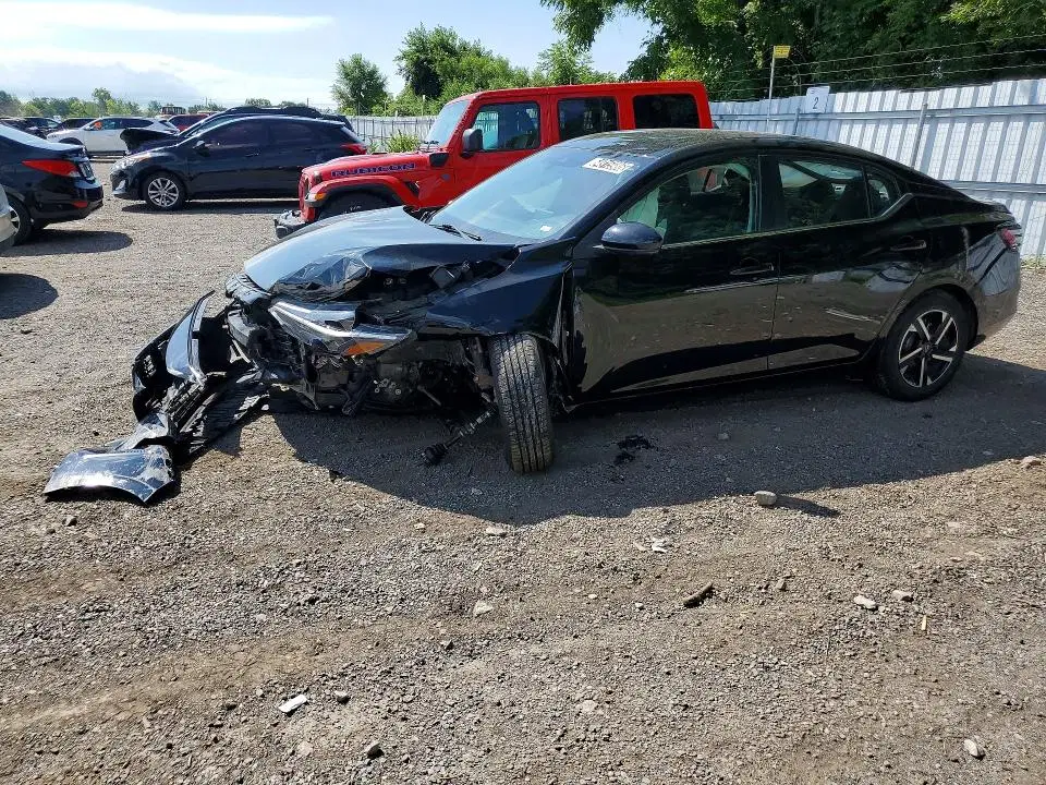 3N1AB8CV3RY349633 — 2024 Nissan Sentra, Передняя часть (Front End), фото до ремонта