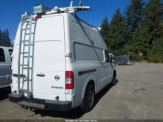 2017 Nissan Nv Cargo Nv2500 Hd Sv V6 VIN 1N6BF0LY9HN810795 фото 4