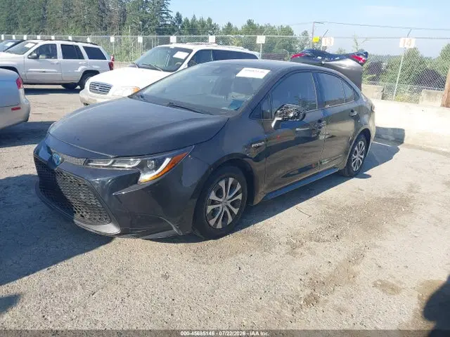 2020 Toyota Corolla Hybrid Le VIN JTDEBRBE5LJ017663 фото 2