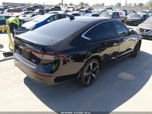 2024 Honda Accord Hybrid Sport VIN 1HGCY2F55RA033315 фото 4