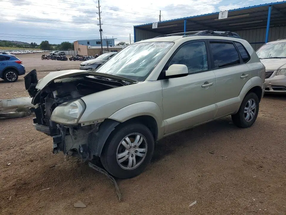 KM8JN12D57U633491 — 2007 Hyundai Tucson, Передняя часть (Front End), фото до ремонта