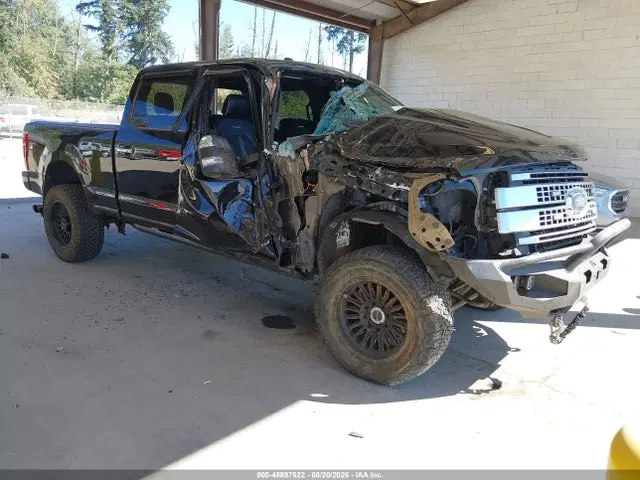 1FT8W3BT9JEB67164 — 2018 Ford F-350 Platinum, Правый бок (Right Side), фото до ремонта