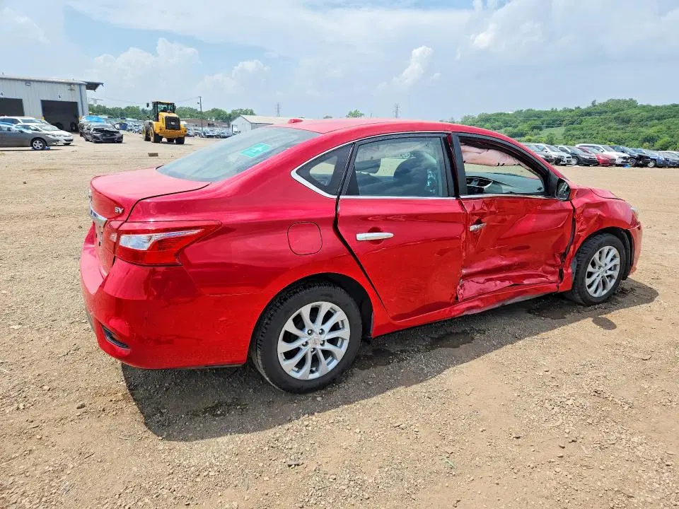 2018 NISSAN SENTRA VIN 3N1AB7AP6JL617297 фото 3