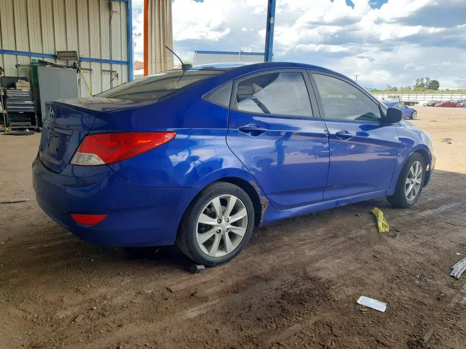 2012 HYUNDAI ACCENT VIN KMHCU4AE1CU087578 фото 4
